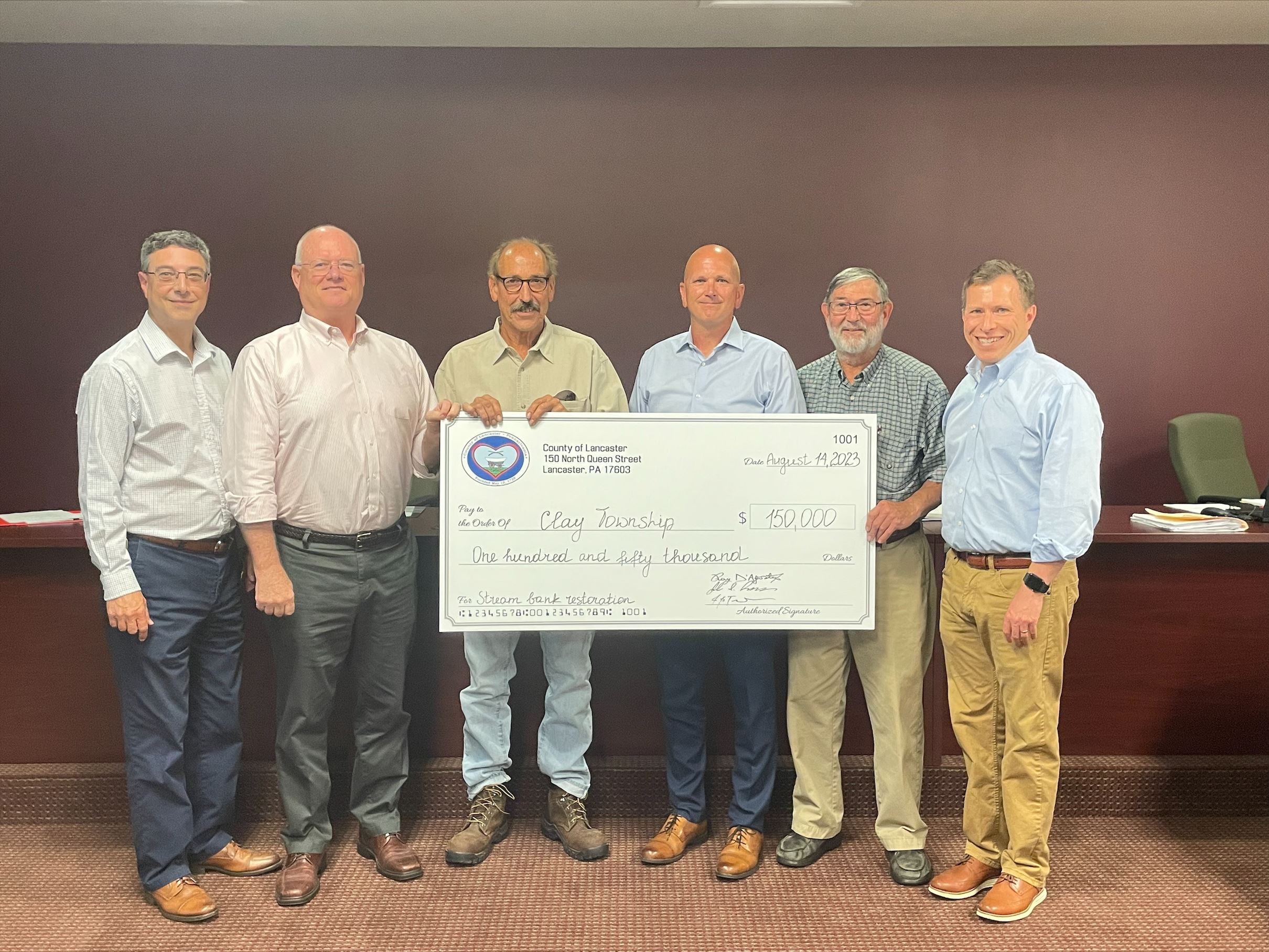 Check Presentation Clay Twp