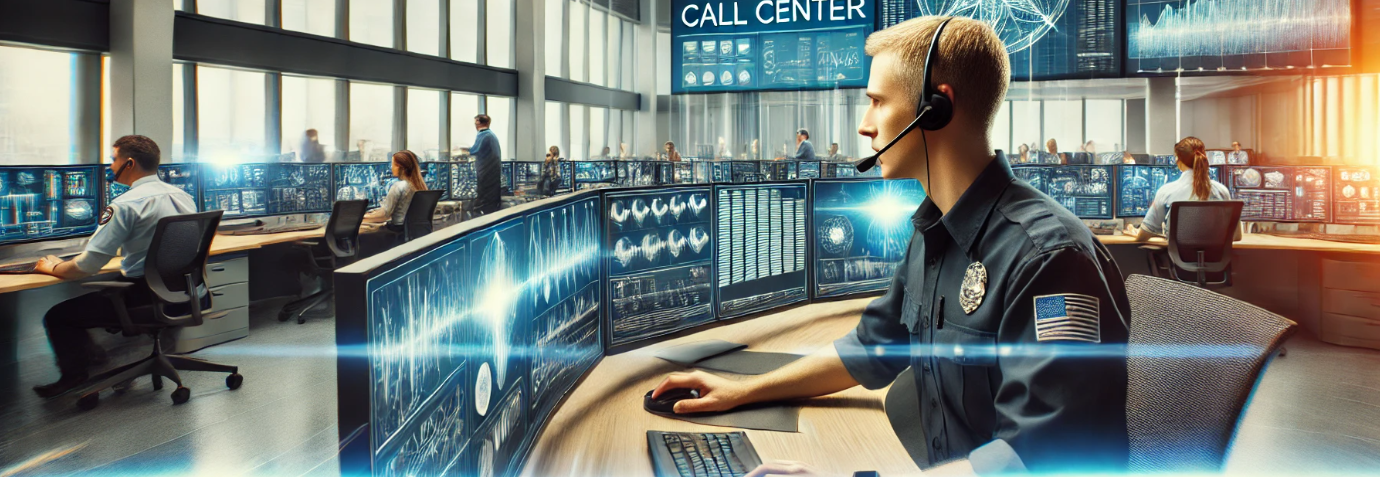 9-1-1 center graphic banner